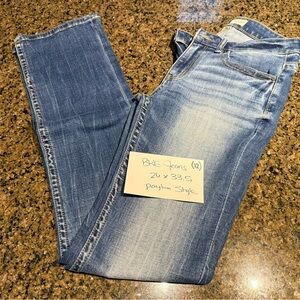 BKE Women's Light Blue Boot Cut Jeans